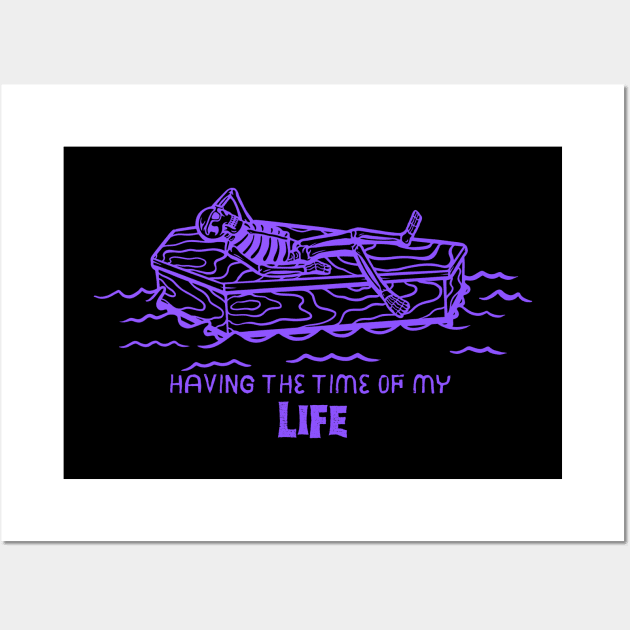 Having the time of my life Wall Art by tocksickart